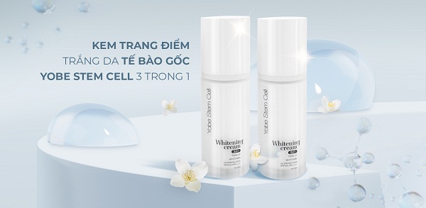 lọ kem trang điểm dưỡng trắng da hàn quốc  yobecell